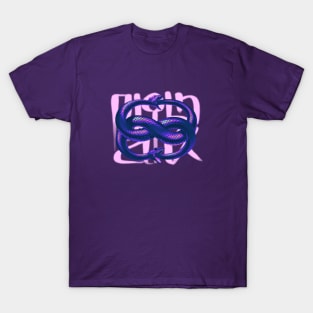 Snakes (purple) T-Shirt